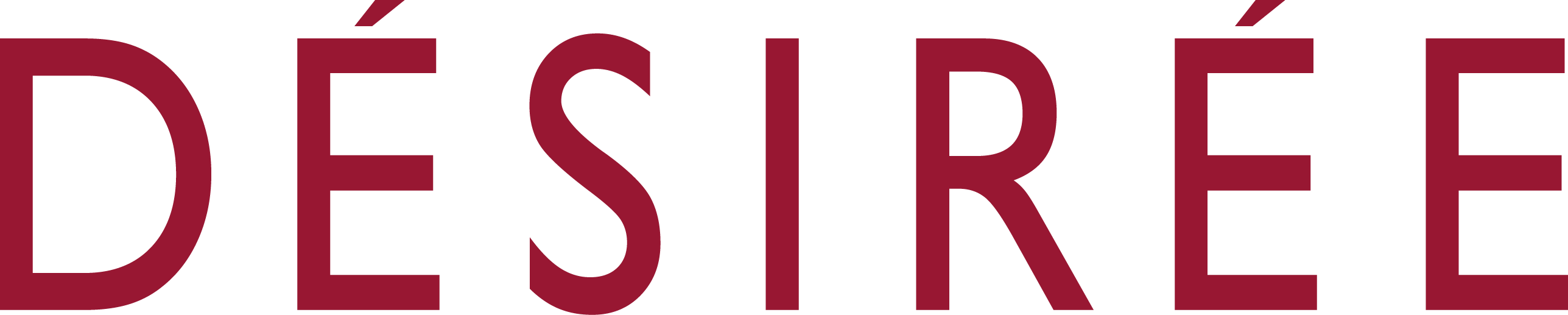 D&eacute;sir&eacute;e logo